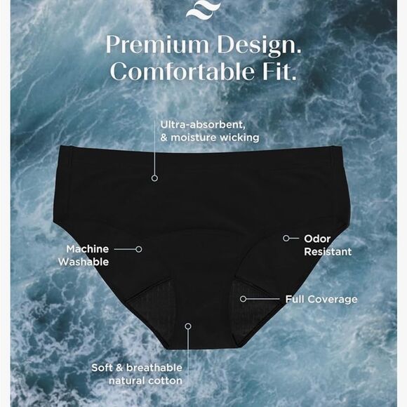 Black Period Underwear Intimates Collection - Picture 6 of 8